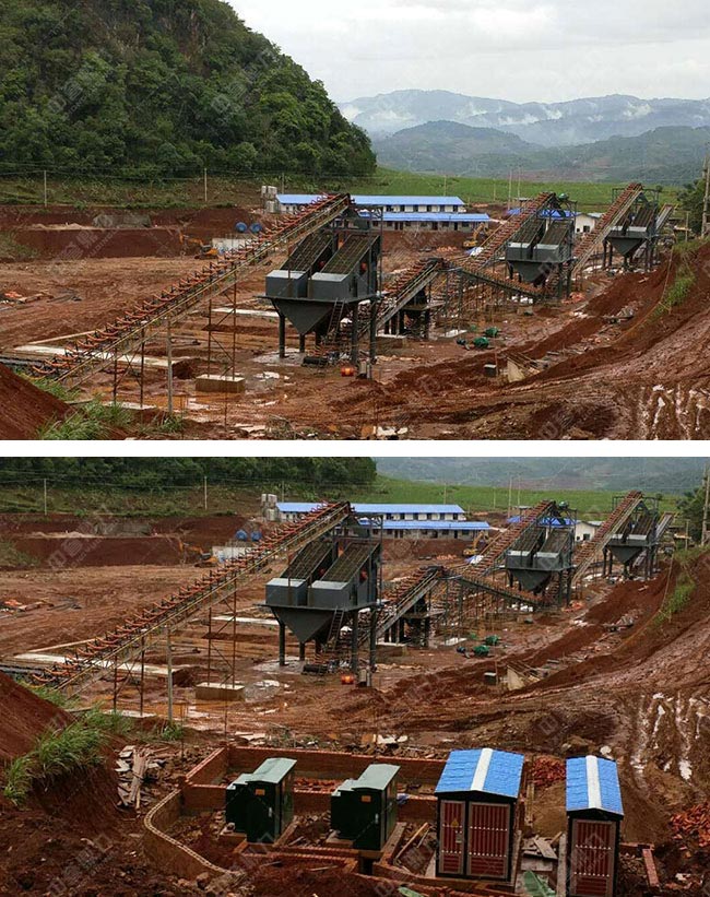 云南省普洱市椿林礦業時產700噸石場生產線 云南省普洱市椿林礦業時產700噸石場生產線