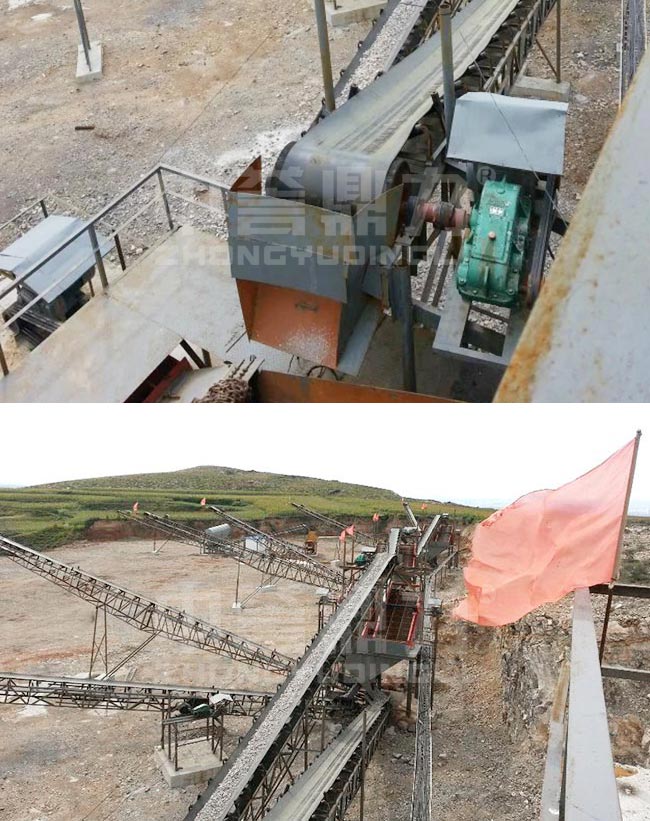 山西長治時產500噸大型石子破碎生產線 山西長治時產500噸大型石子破碎生產線
