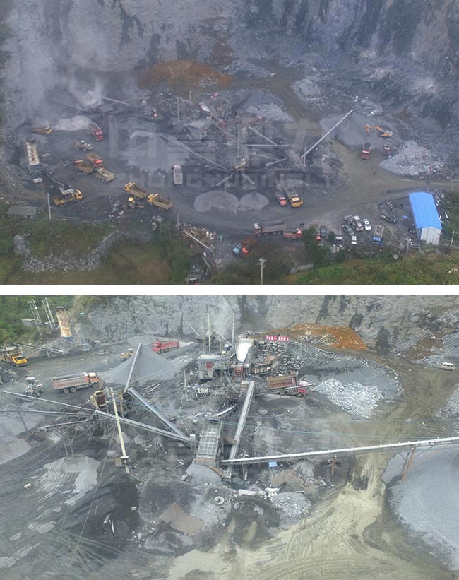 湖南湘西日產(chǎn)5000噸碎石加工線 湖南湘西日產(chǎn)5000噸碎石加工線