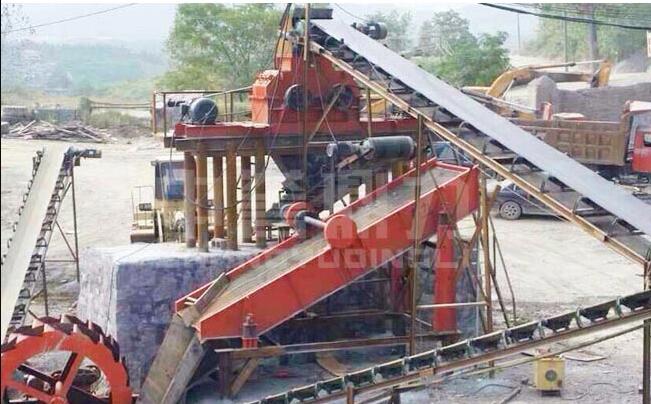 時產600噸石子生產線配水洗怎么合理 時產600噸石子生產線配水洗怎么合理