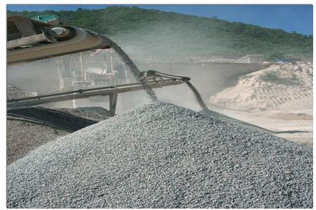 鐵路道渣石料生產線設備方案