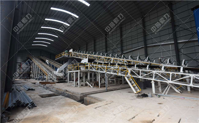 砂石骨料生產線設備--輸送系統