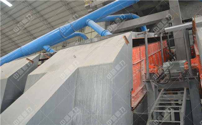 砂石骨料生產線設備--篩分系統