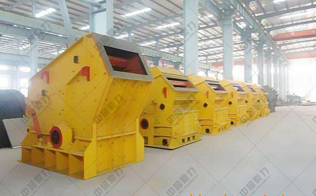 石料生產線反擊破的安裝