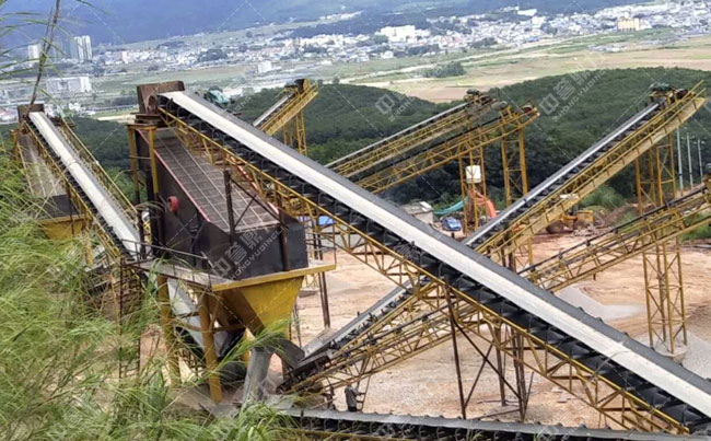 石灰石制砂生產線