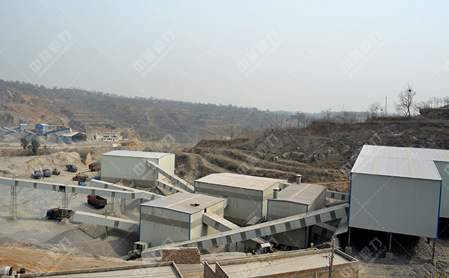 石灰石砂石生產(chǎn)線